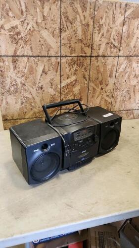 CD/cassette player