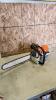 18" Stihl MS391 working chainsaw