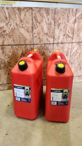 2- 20L Gas cans
