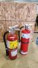 2- 14" Charged fire extinguishers