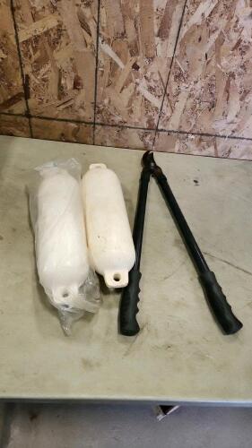 Dock bumper, pruner