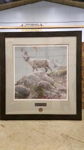 Signed & numbered Robert Bateman 36"x34"
