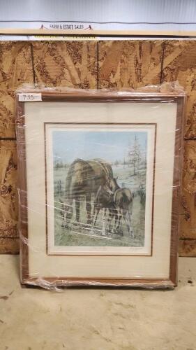 Signed & numbered by Kathy Hagerman print 26"x21"