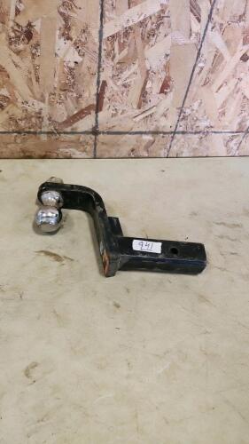 2" Hitch w 4" drop, 2 5/16" ball