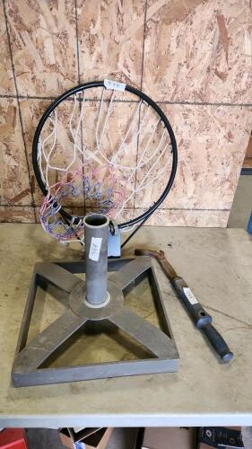 Baseball hoop, umbrella stand, etc.