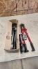 Grease gun, bolt cutters