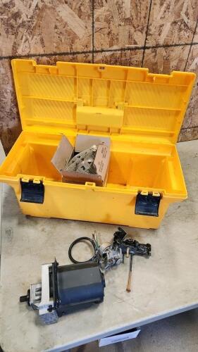 Toolbox with contents