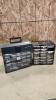 Hardware organizers with contents