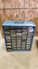Hardware organizer with contents