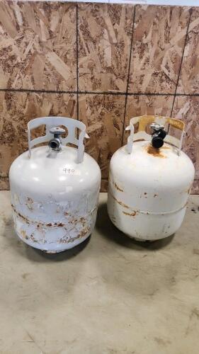 Empty BBQ tanks