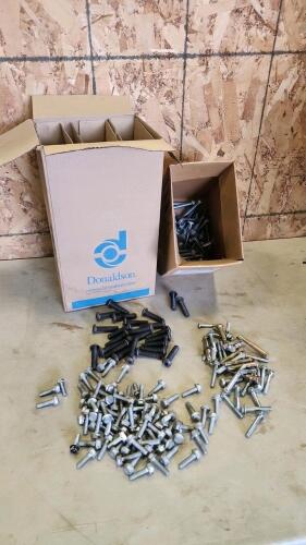 Various size bolts