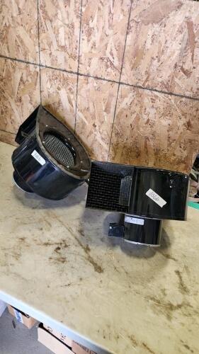 2 8" Squirrel cage fans
