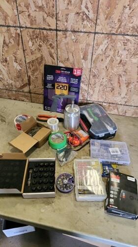Assorted hardware, etc.