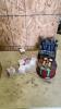 Matches, poker chips, screwdriver set