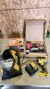 Brad nailer, sander, Dewalt impact no battery