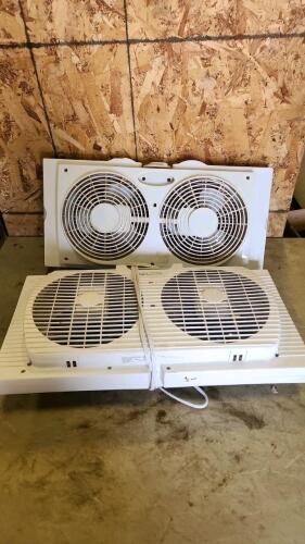 2 Window fans