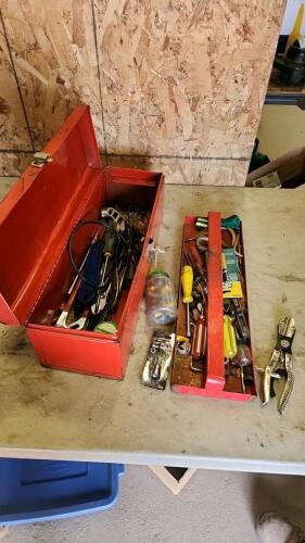Toolbox with contents