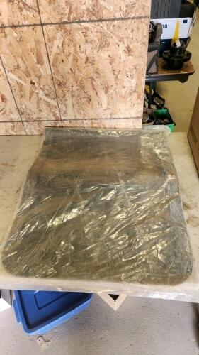 2 Transport truck mud flaps