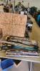 Quick clamps, paint roller, etc.