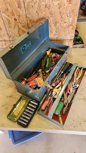 Toolbox with contents