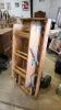 Attic hatch with ladder
