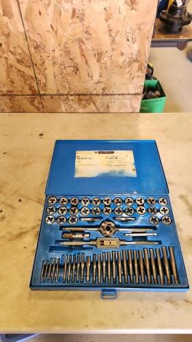 Mastercraft tap & die set