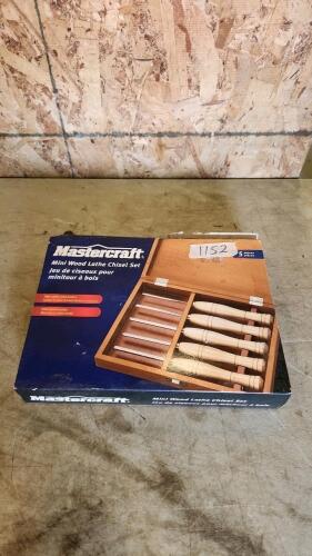 Mastercraft mini lathe chisel set