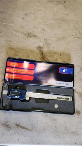 Mastercraft digital caliper