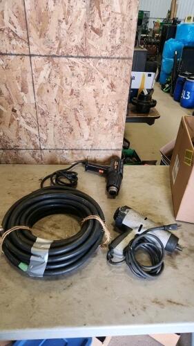 Heat gun, 1/2" impact, air hose