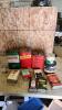 Assorted metal tins