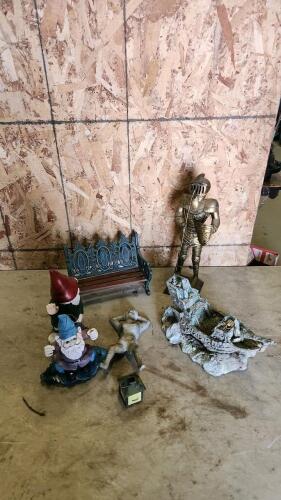 Metal & plastic decor