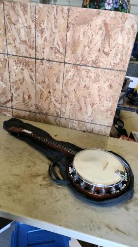 Vintage banjo