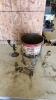 Metal candle holders, metal bucket