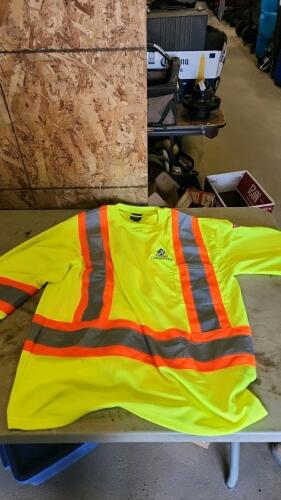 Large high visibility shirt