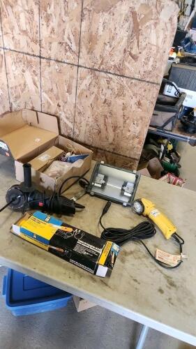 Grinder, 12v trouble lights, etc.