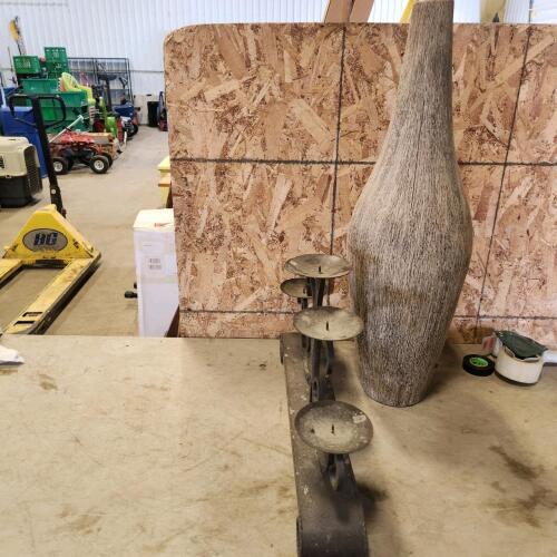 32" Vase, candle holder