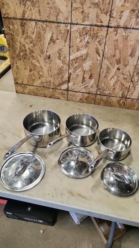 Lagostina heavy bottom pots