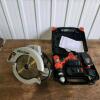 10" Skilsaw, 18v drill