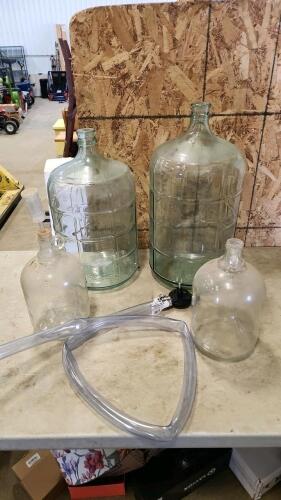 Glass jugs