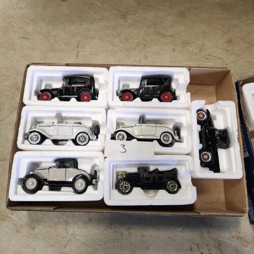 Vintage diecast automobiles