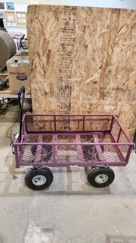 Air tired wagon w drop down sides
