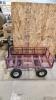 Air tired wagon w drop down sides