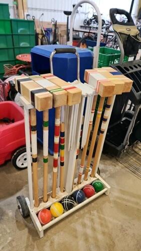 Lawn Croquet set