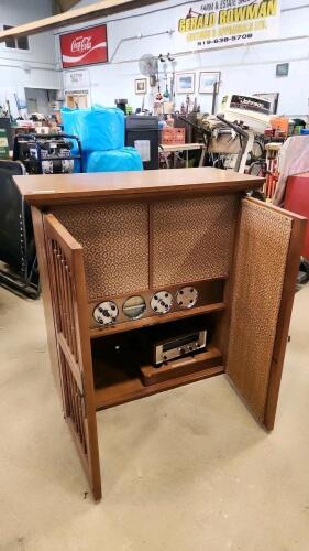 Stereo cabinet 36"L 16"W 38"H