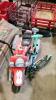 Battery bike as is, 2 scooters