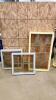 3 Stained glass windows 2- 21"x21" & 1- 38"x31"
