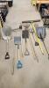 Shovels, rakes, etc