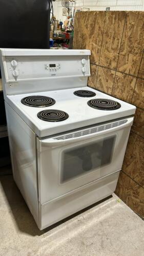 30" Electric stove