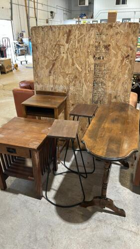 Group of small tables