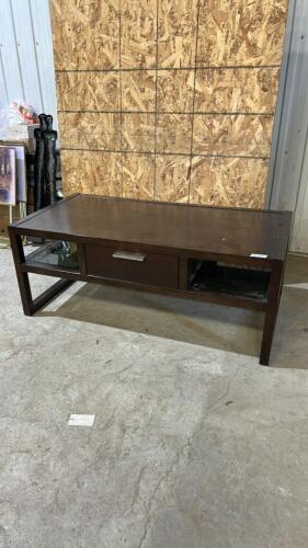 Coffee table 4'L 2'W 19"H